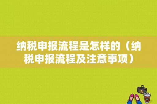 纳税申报流程是怎样的（纳税申报流程及注意事项）