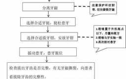 拔牙就医流程（拔牙就医流程表）