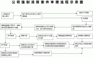 公司清算简单流程（公司清算流程图）