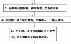 大学生入团流程（大学生入团流程示意图）