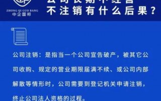 公司没用注销流程（公司如果没有注销对个人会有什么影响）