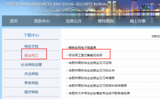 合肥用工备案流程（合肥劳动备案官网）