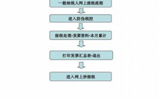 报税流程图（报税基本流程）