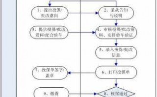 车险项目流程图（车险项目明细表）