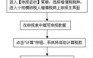 网上申报增值税流程（网上申报增值税流程图片）