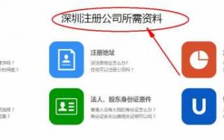 深圳公司注册网上流程（深圳公司注册网上流程视频）