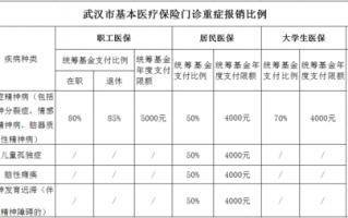 武汉社保医保报销流程（武汉社保就医报销比例）