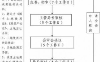 国有土地转让流程图（国有土地转让流程图最新）