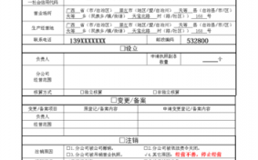 公司登记申请流程（公司登记申请书怎么写）