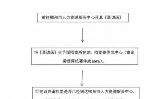 公司调档案流程（公司调档案怎么调）