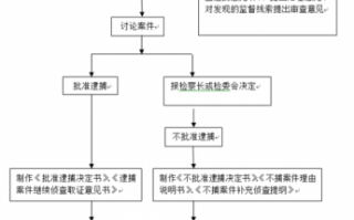 抓捕拘留流程（抓捕拘留流程图）