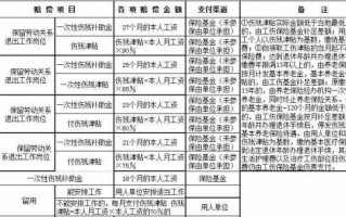 保险理赔人伤流程（保险公司人伤赔偿清单）