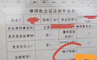 注销律协办理流程（注销律师执业证需要什么材料）