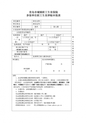 关于青岛生育津贴流程的信息-第1张图片-祥安律法网