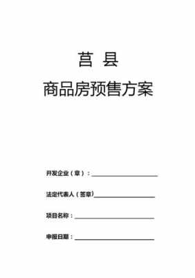 房屋预售方案流程（房屋预售方案范本）-第3张图片-祥安律法网