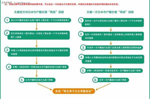 单独二胎证办理流程（单独二胎政策执行方案）-第3张图片-祥安律法网