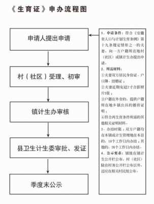 准生证什么办流程（准生证办理流程须知）-第3张图片-祥安律法网