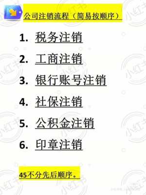 注销简易流程（企业注销简易流程）-第3张图片-祥安律法网