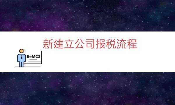 新注册的公司报税流程（新注册公司如何报税）-第1张图片-祥安律法网