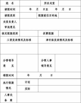 休假审批流程（休假审批表审批意见如何写）-第2张图片-祥安律法网