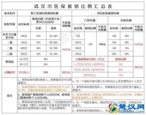 武汉社保医保报销流程（武汉社保就医报销比例）-第3张图片-祥安律法网