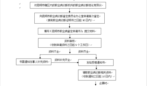 职业病申请鉴定流程表（职业病申请鉴定流程表格）-第3张图片-祥安律法网