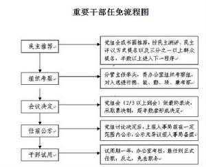 国企干部任免流程（国企干部任命流程图）-第3张图片-祥安律法网