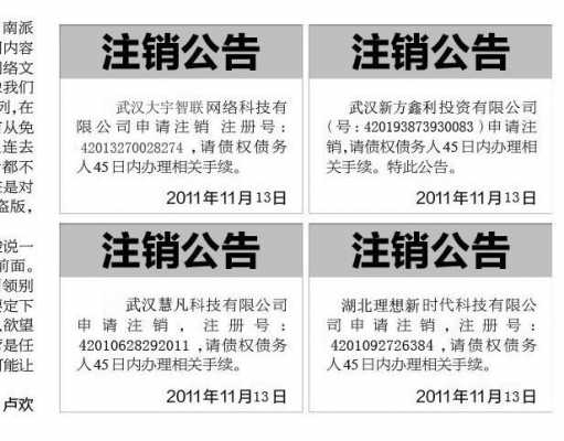 注销公司登报流程（公司注销登报注销）-第1张图片-祥安律法网