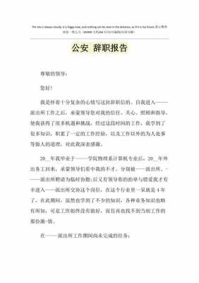 公安辞职流程（公安系统辞职）-第2张图片-祥安律法网