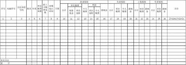 北京社保基数补缴流程（北京市社会保险费补缴明细表表四）-第2张图片-祥安律法网