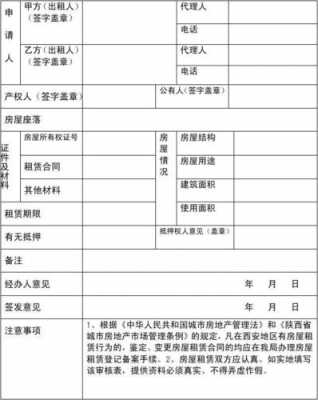 租房备案凭证流程（租房备案表去哪里弄）-第3张图片-祥安律法网