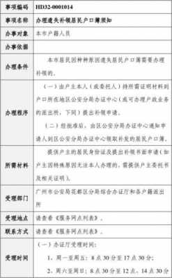 户口薄挂失补办流程（户口页挂失补办）-第1张图片-祥安律法网