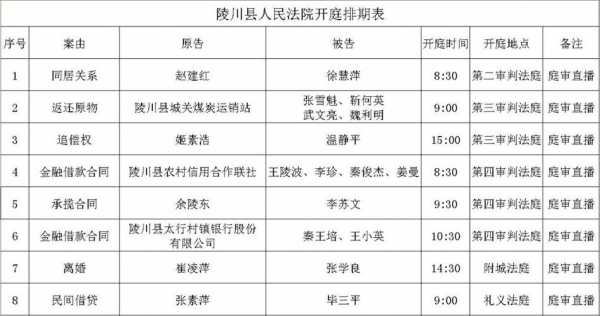 法院排期流程（法院排期阶段可以查询到信息吗）-第1张图片-祥安律法网