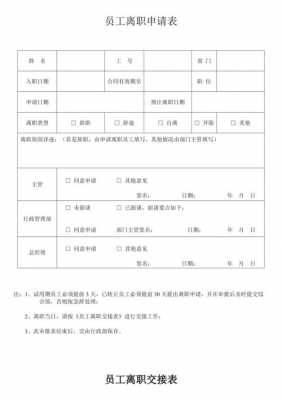 员工离职申请审批流程（员工离职申请审批表）-第1张图片-祥安律法网