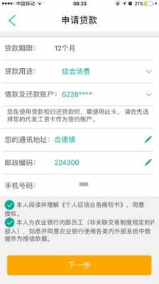 农行网上贷款流程（农行网银申请贷款）-第2张图片-祥安律法网