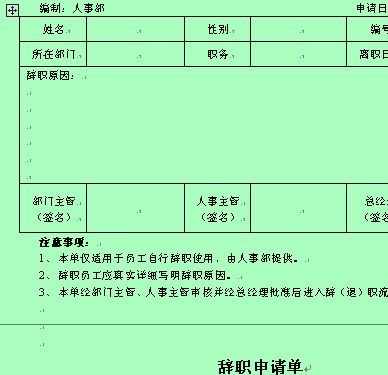 网上企业离职流程（网上辞职报告有效吗）-第3张图片-祥安律法网