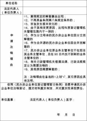 民非注销清算流程（民非企业注销申请表怎么填写）-第3张图片-祥安律法网